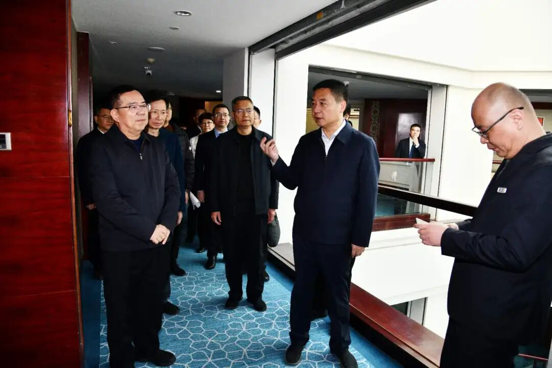 苏永革带队检查市八届人大六次会议筹备情况